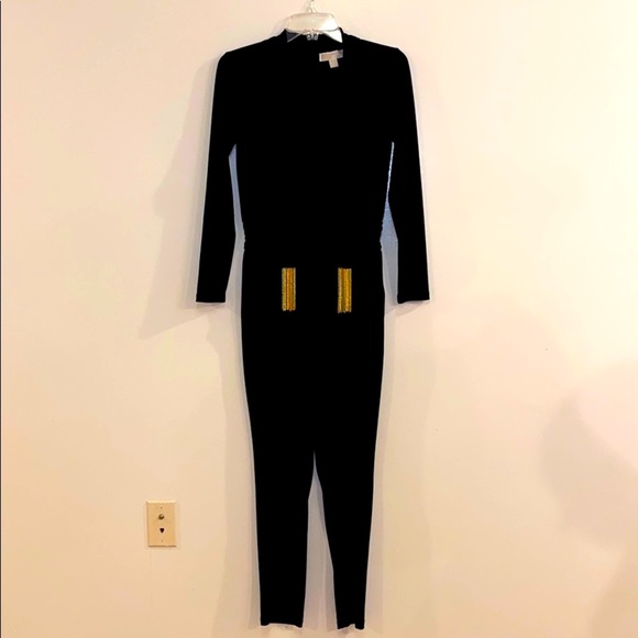 michael kors gold jumpsuit